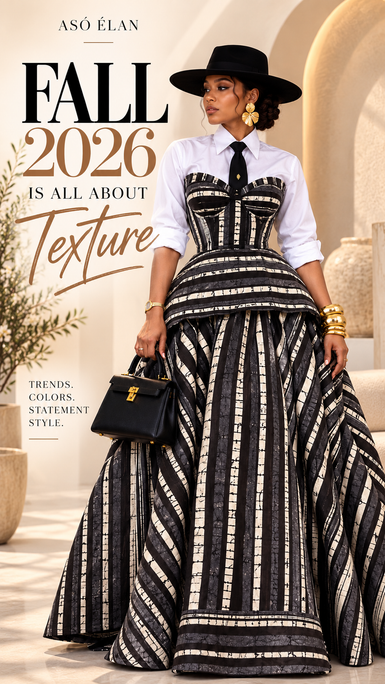 Fall 2026 Fashion Trends: Texture, Color & Statement Style | ASÓ ÉLAN