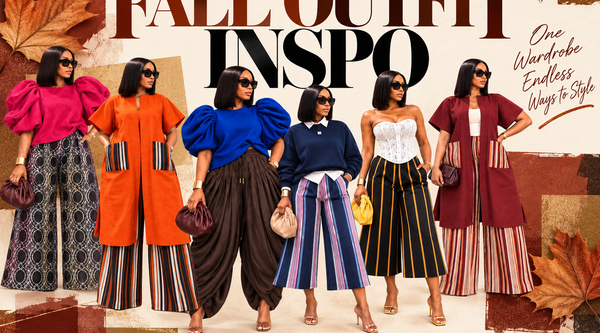 Fall Outfit Ideas: How to Style African Fashion for Fall | ASÓ ÉLAN