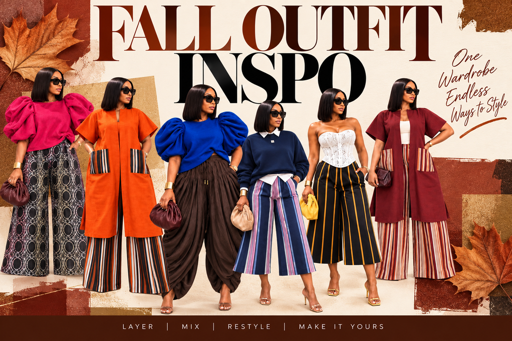Fall Outfit Ideas: How to Style African Fashion for Fall | ASÓ ÉLAN