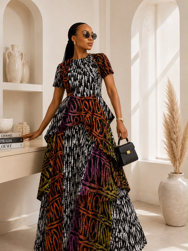 Fifi Adire 2-Piece Skirt Set