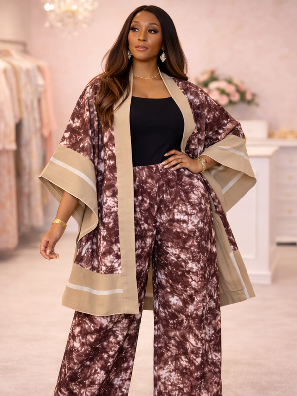 Oriki Ashoke & Adire 2-piece pant set