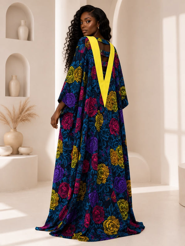 Ginika Ankara Kaftan Maxi Dress