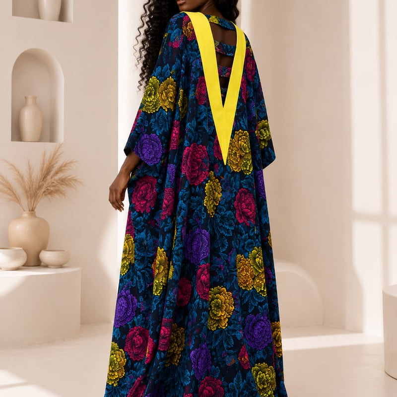Ginika Ankara Kaftan Maxi Dress