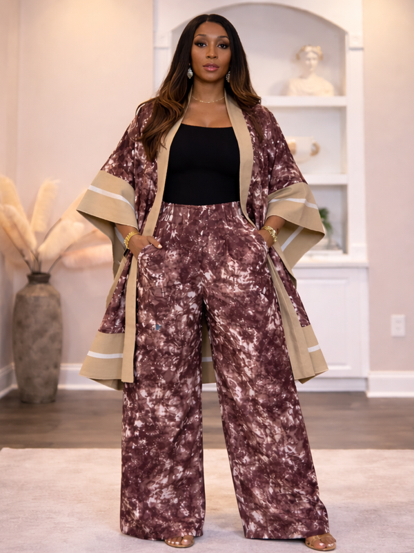 Oriki Ashoke & Adire 2-piece pant set