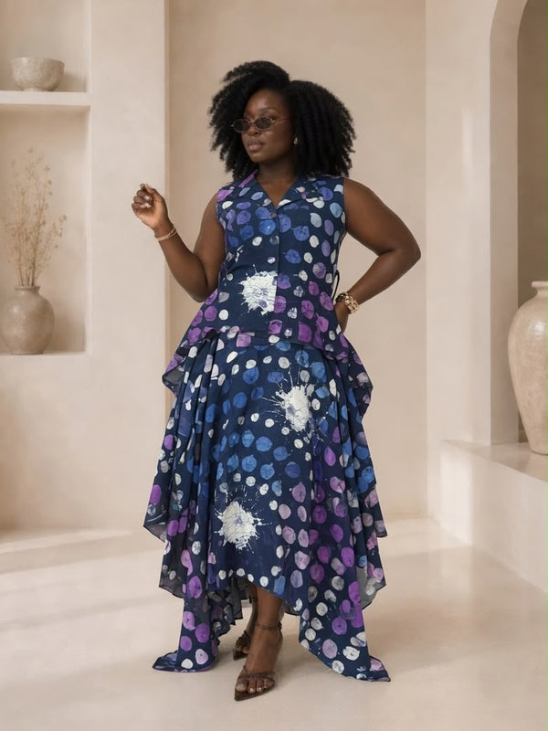 BONANG ADIRE HANKERCHIEF 2 PIECE SKIRT SET