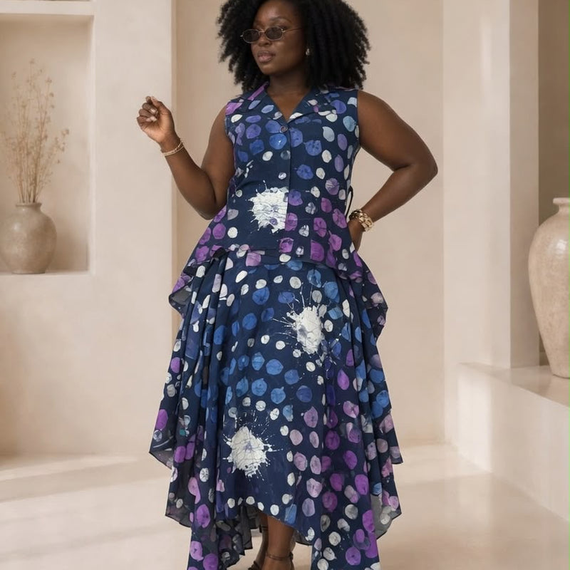 BONANG ADIRE HANKERCHIEF 2 PIECE SKIRT SET