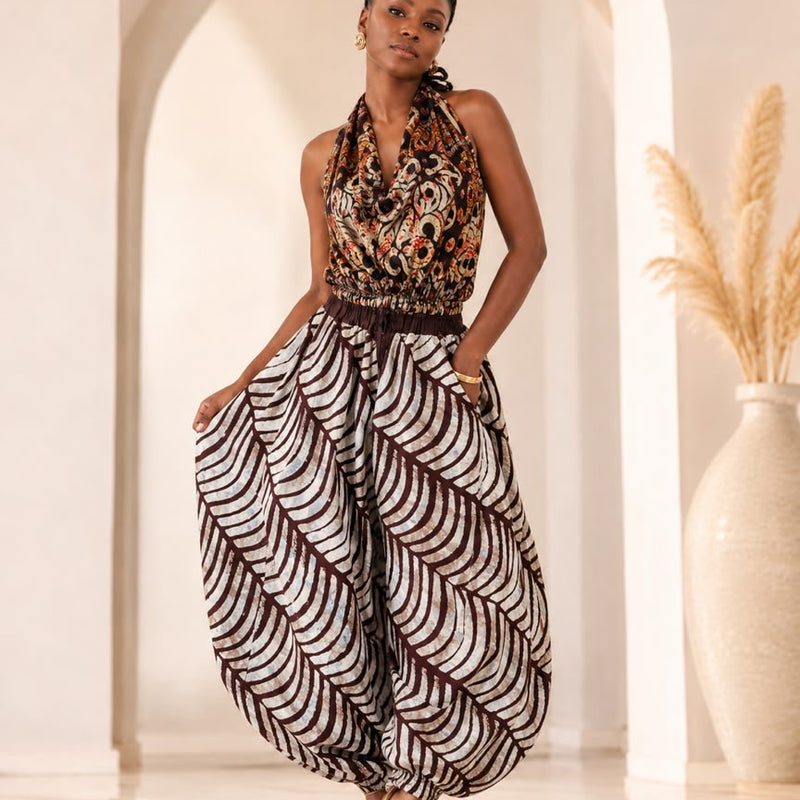 DUMEBI ADIRE BALLON PANT SET