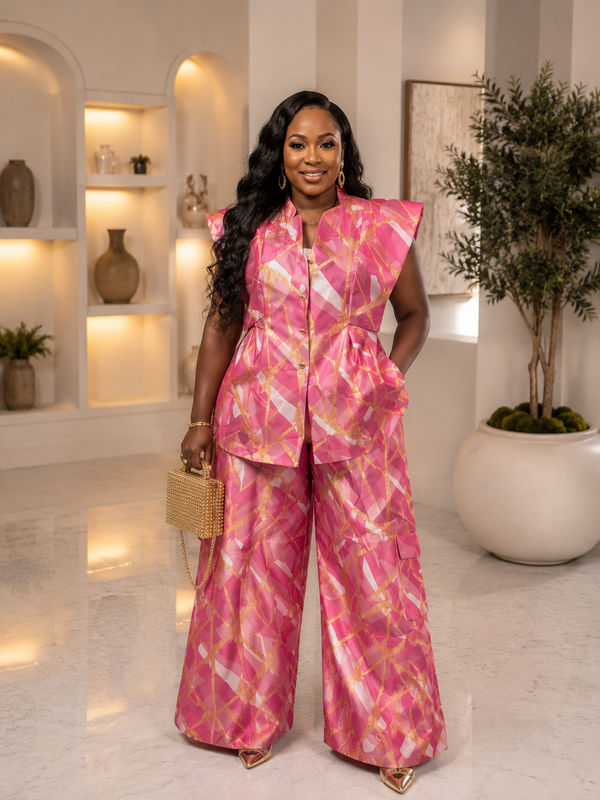 GIGI LUXE COMBAT PANT SET