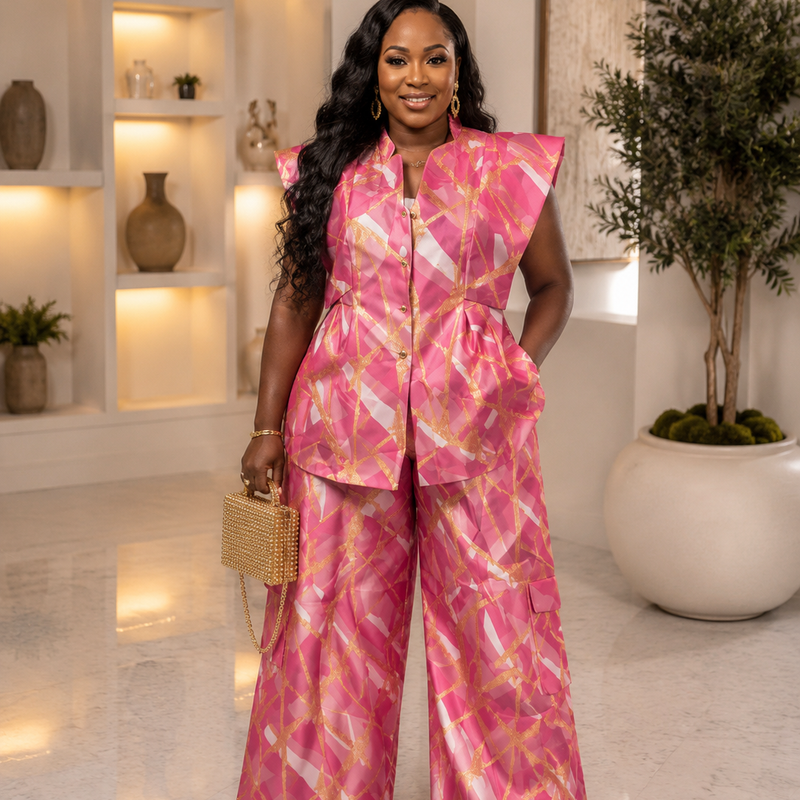 GIGI LUXE COMBAT PANT SET