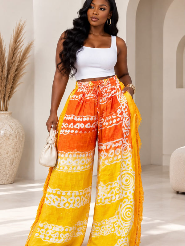 TAO LUXE ADIRE BATIK PANTS