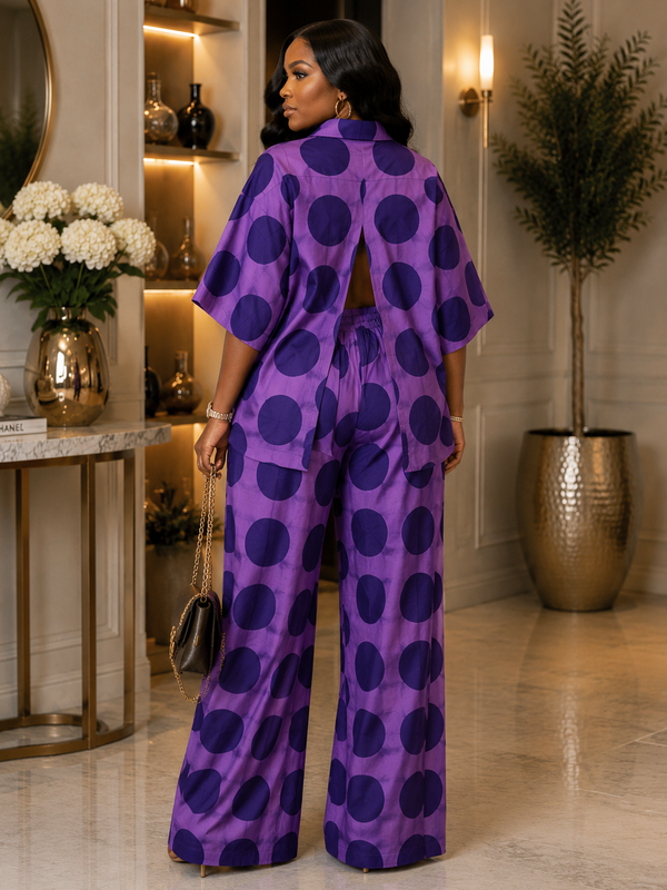 Simdi Ankara Print Two-Piece Matching Set – Luxury African Fashion