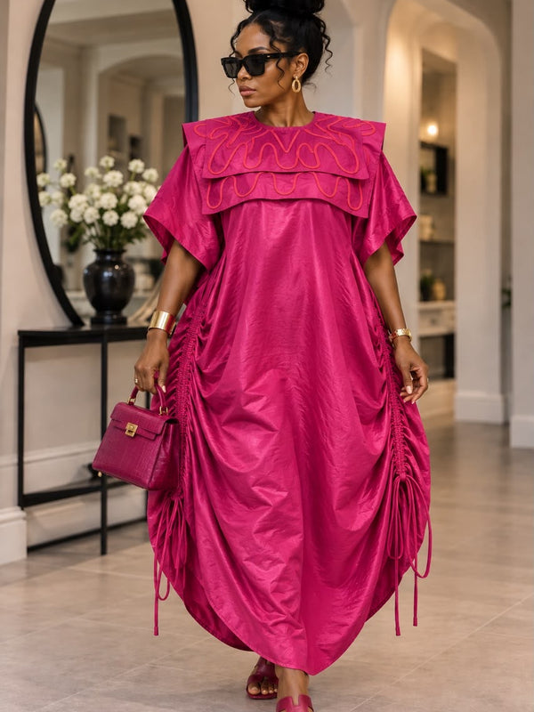 The Queen of NYC Adjustable Boubou Kaftan – Flowing Maxi Dress