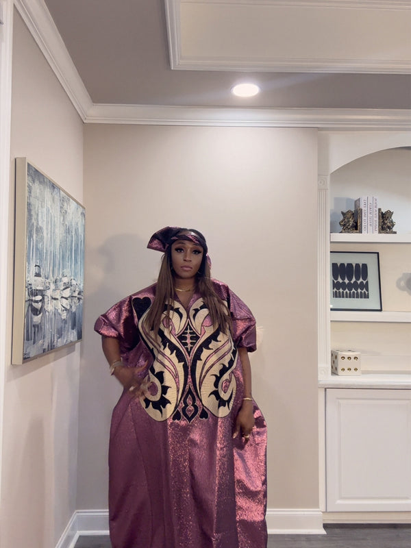 Luchi Luxe Embroidery Kaftan – Luxury African Kaftan Dress for Elegant Women