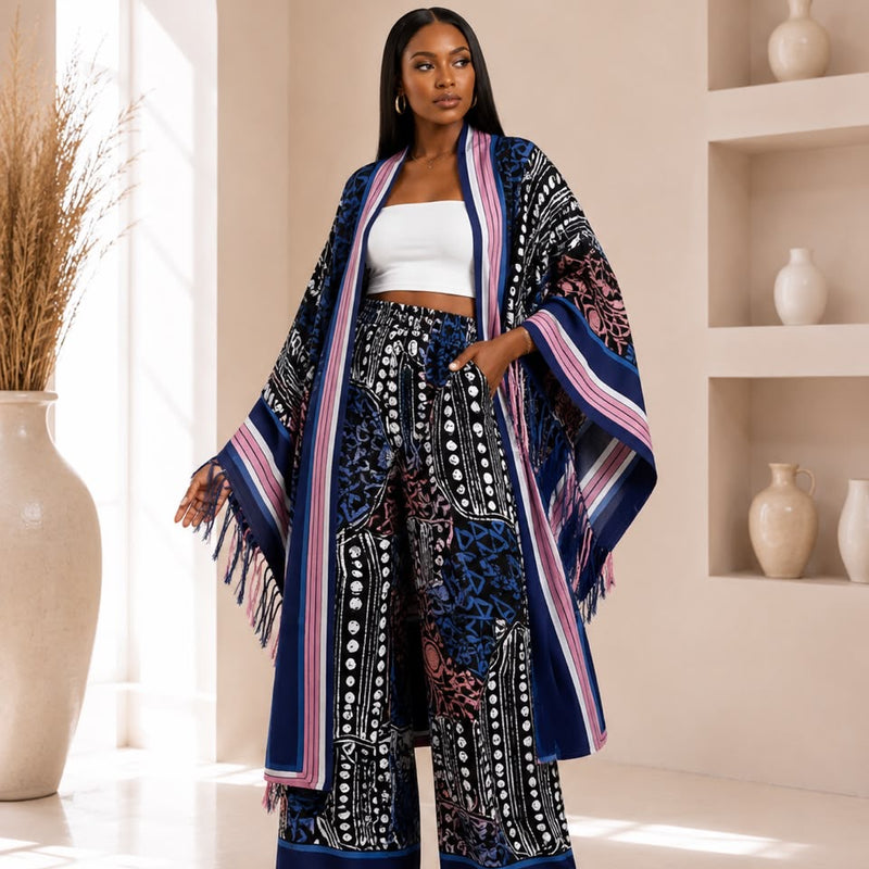 Oriki Ashoke & Adire 2-piece pant set