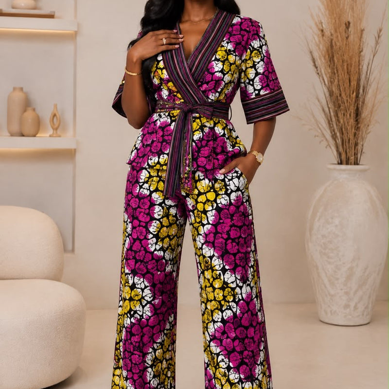 Yemi Ankara x Ashoke 2-Piece Pant Set
