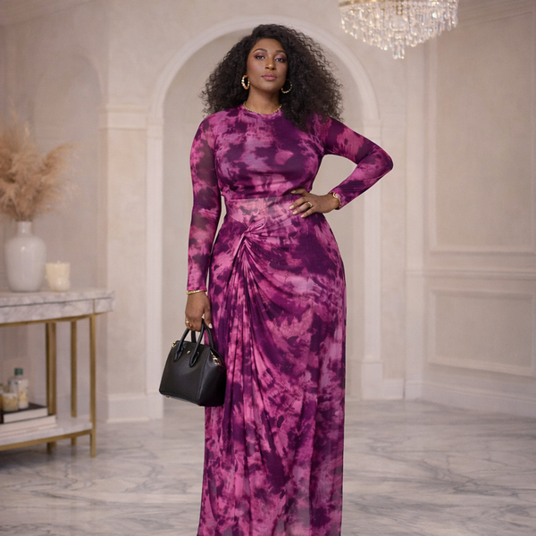 Cassie 2-Piece mesh & skirt set