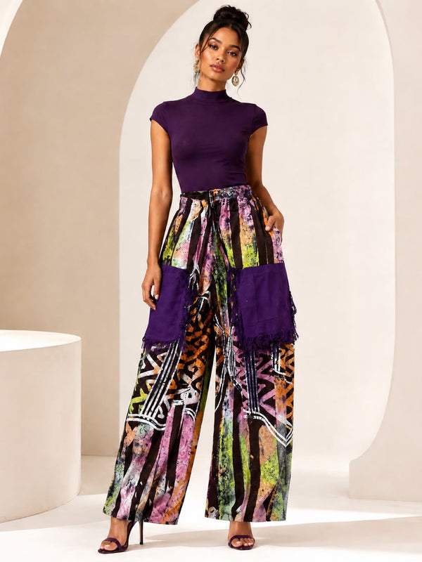 TAO LUXE ADIRE BATIK PANTS