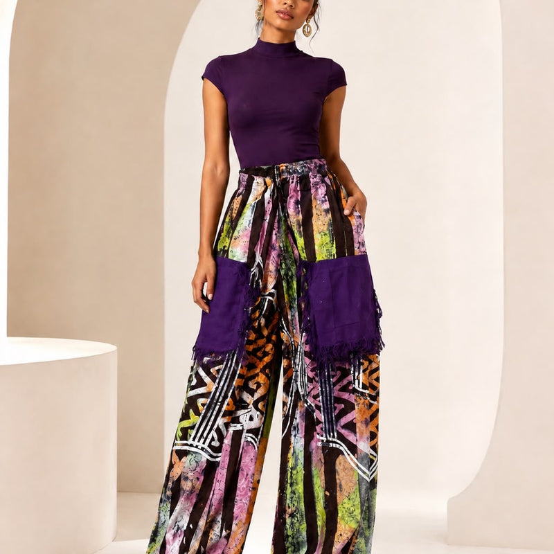 TAO LUXE ADIRE BATIK PANTS