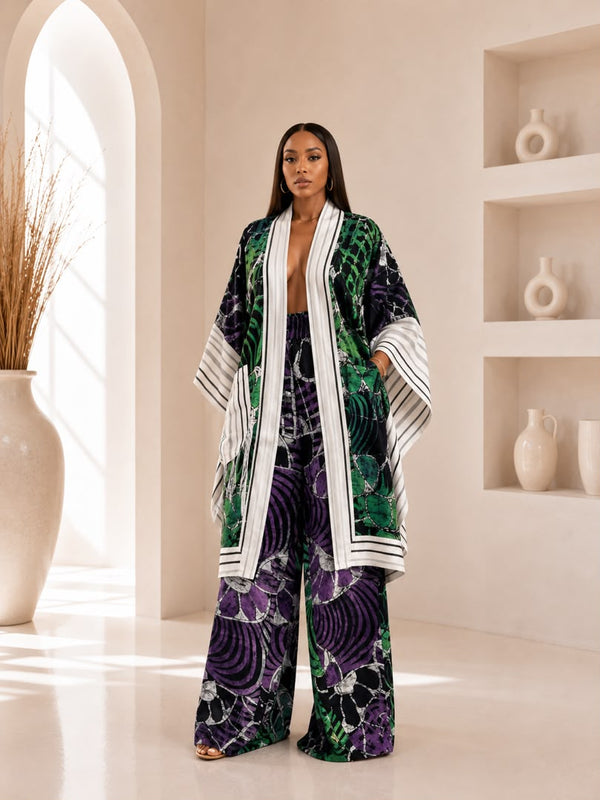 Oriki Ashoke & Adire 2-piece pant set