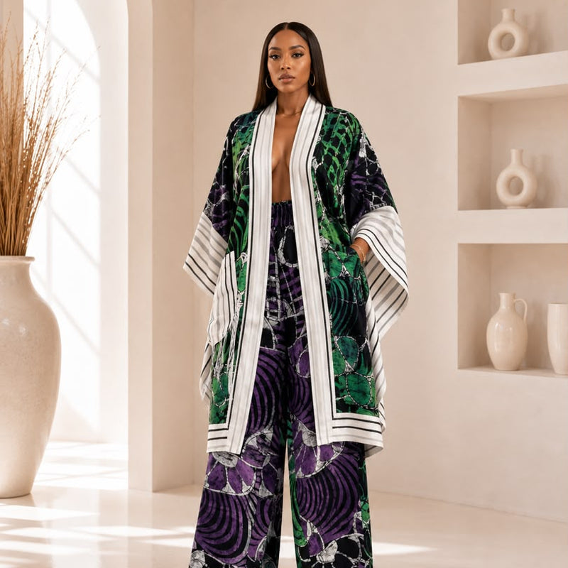 Oriki Ashoke & Adire 2-piece pant set