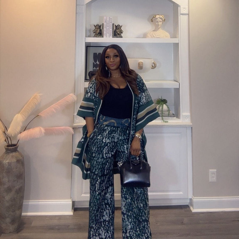Oriki Ashoke & Adire 2-piece pant set