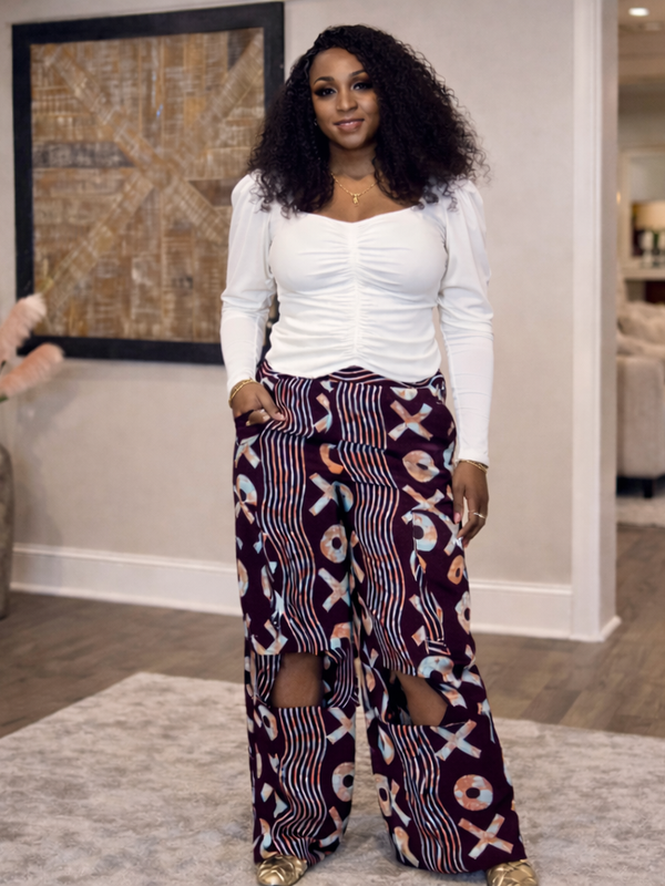 Mesoma Ankara Statement Pants