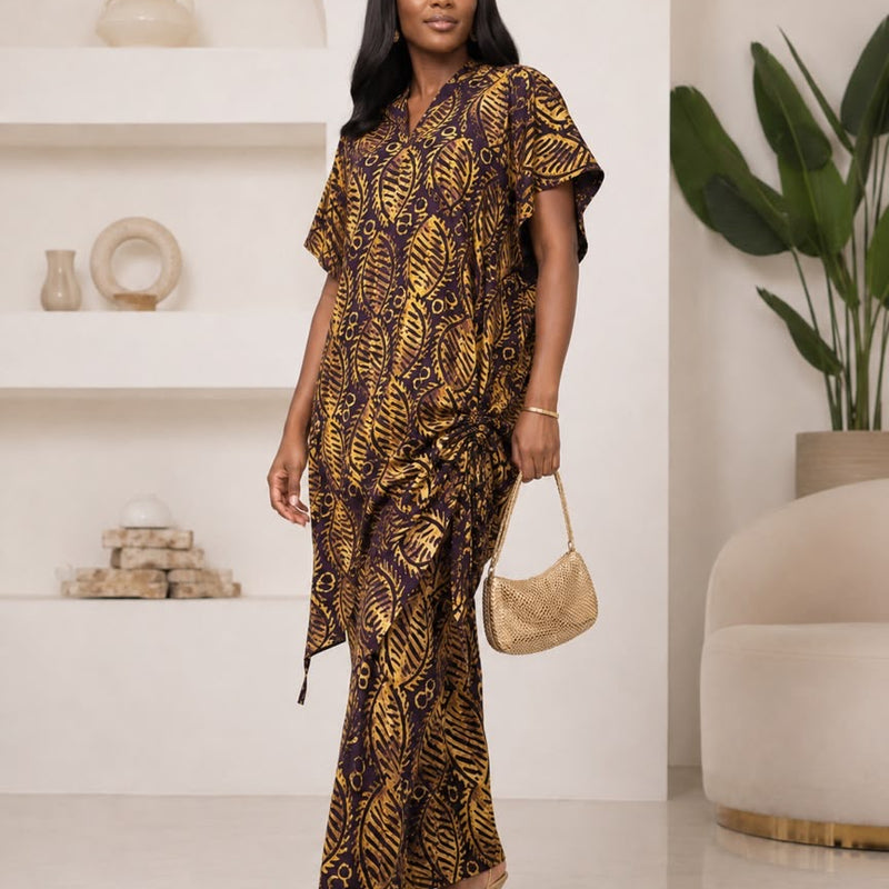 Aurum Adire 2 Piece Pant Set