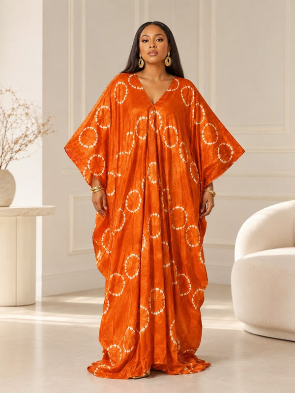 Kanene Adire Boubou Kaftan