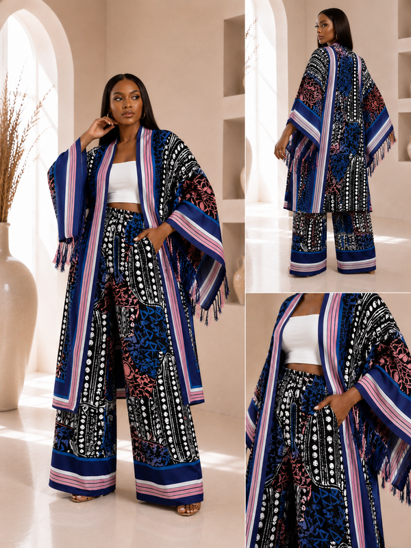 Oriki Ashoke & Adire 2-piece pant set