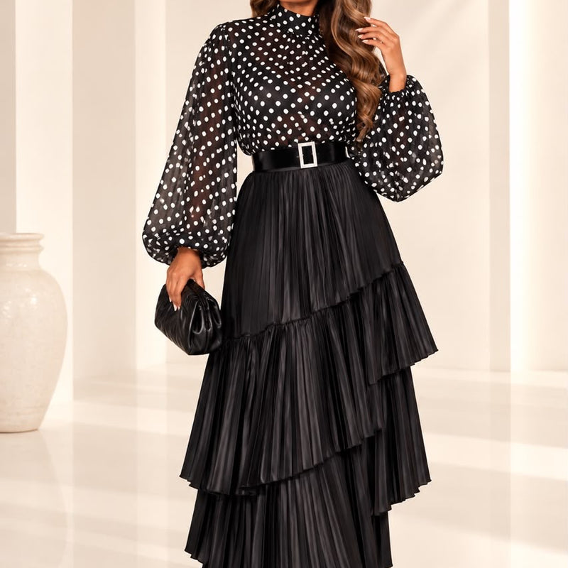 FANTASIA POLKA DOT TOP SET