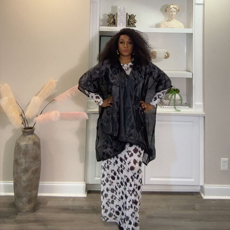 Malaika 2-piece mesh dress