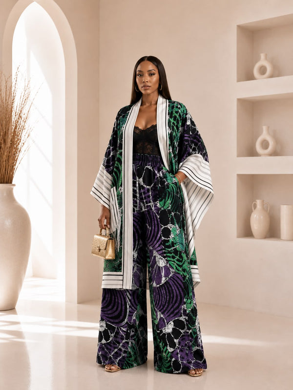 Oriki Ashoke & Adire 2-piece pant set