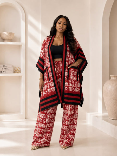 Oriki Ashoke & Adire 2-piece pant set