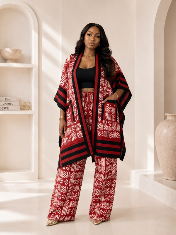 Oriki Ashoke & Adire 2-piece pant set