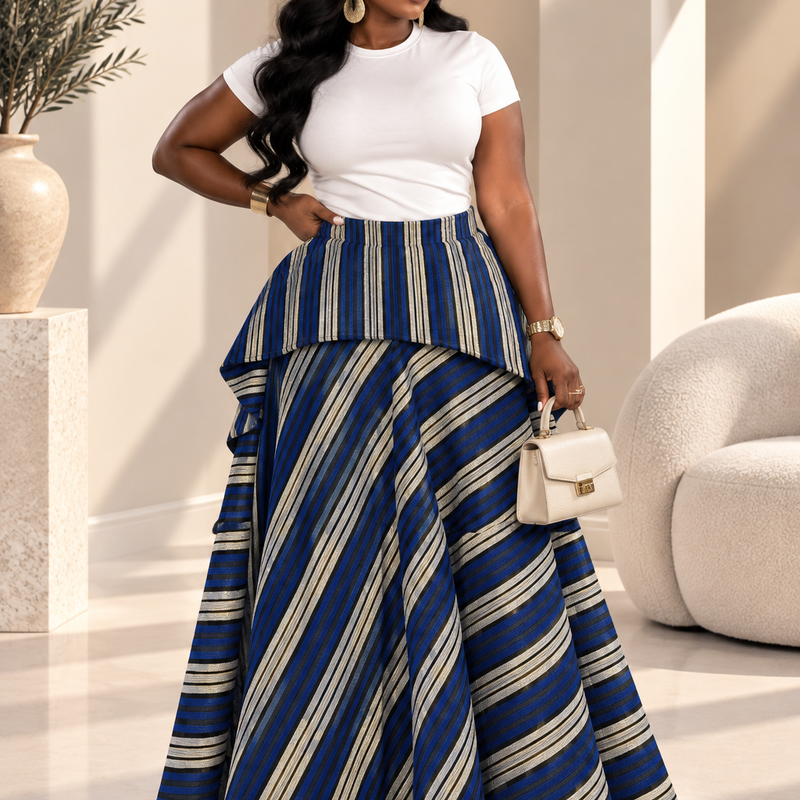 Zola Ashoke Maxi Skirt | African Statement Maxi Skirt