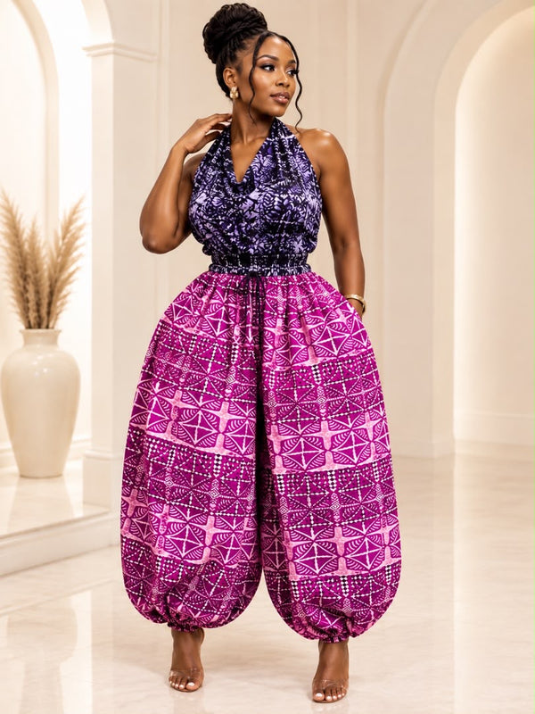 DUMEBI ADIRE BALLON PANT SET