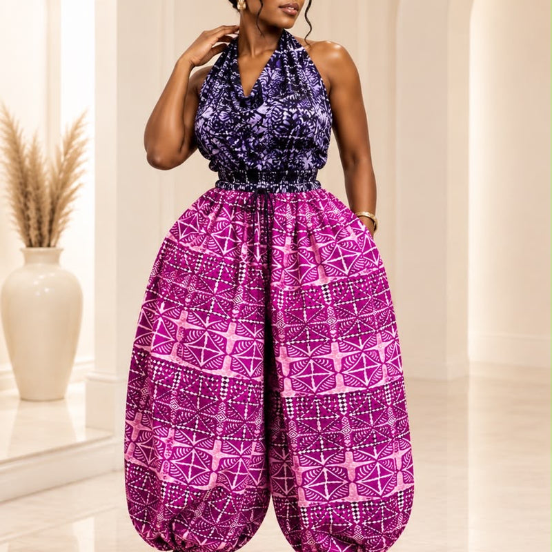 DUMEBI ADIRE BALLON PANT SET