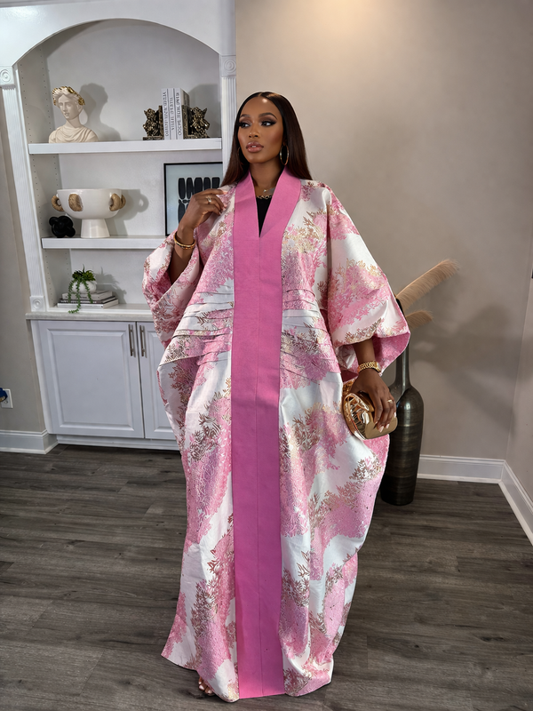 LEBA Damax Boubou Kaftan – Luxury African Maxi Dress