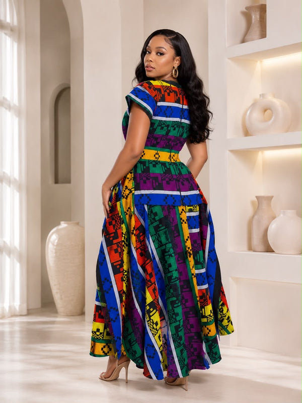 Fifi Ankara 2-Piece Skirt Set