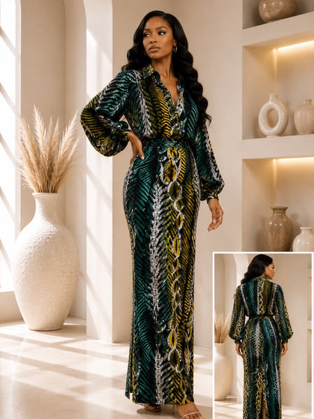 Banke Adire 2-Piece skirt set