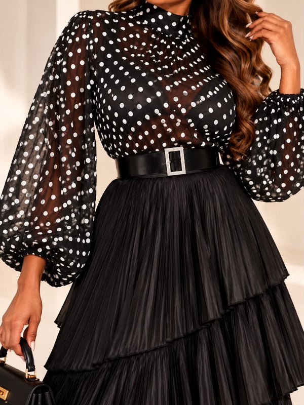 FANTASIA POLKA DOT TOP SET