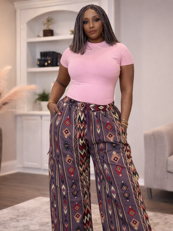 Mesoma Ankara Statement Pants