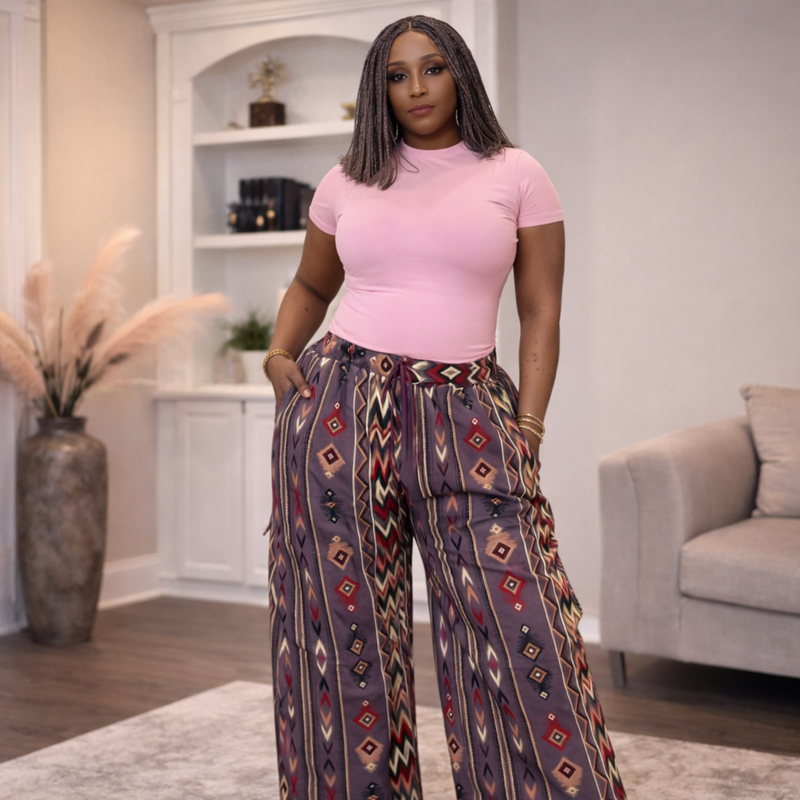 Mesoma Ankara Statement Pants