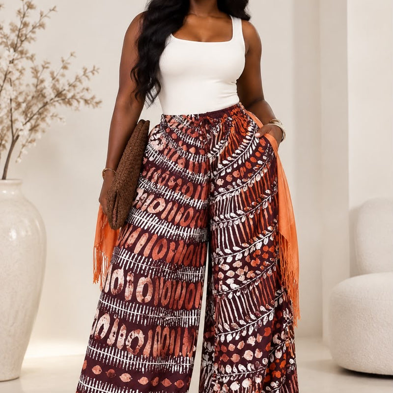 TAO LUXE ADIRE BATIK PANTS