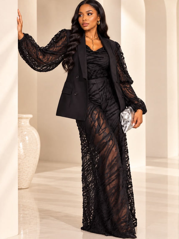 FAYE LUXE JUMPSUITE SET