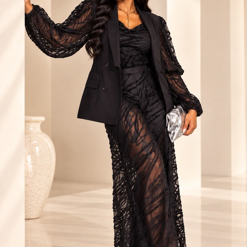 FAYE LUXE JUMPSUITE SET
