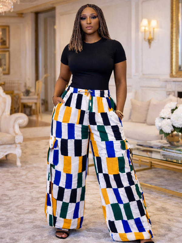 Mesoma Ankara Statement Pants