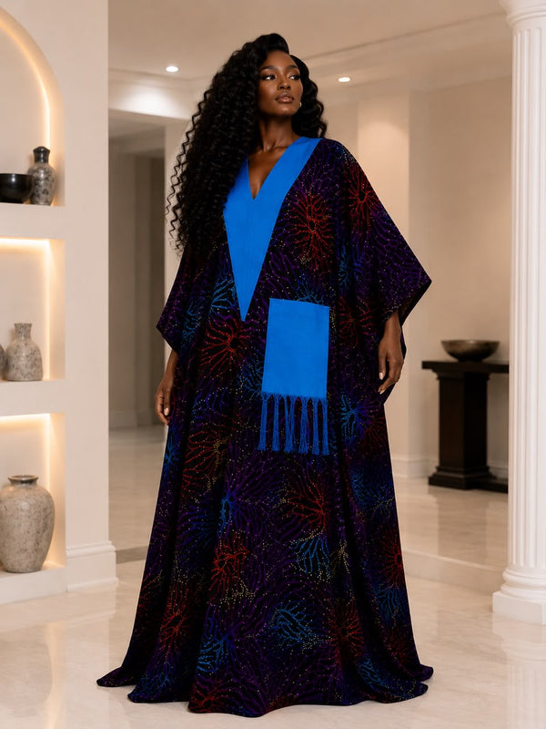 Ginika Ankara Kaftan Maxi Dress