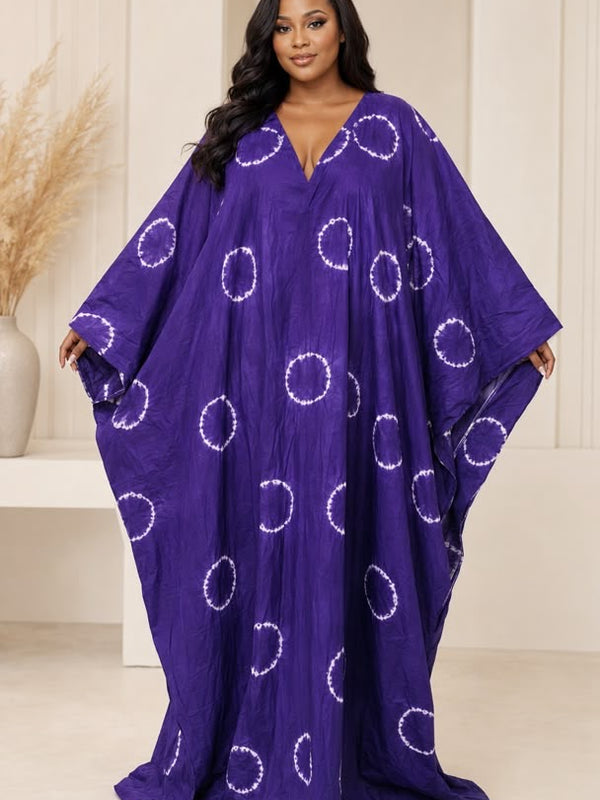 Kanene Adire Boubou Kaftan