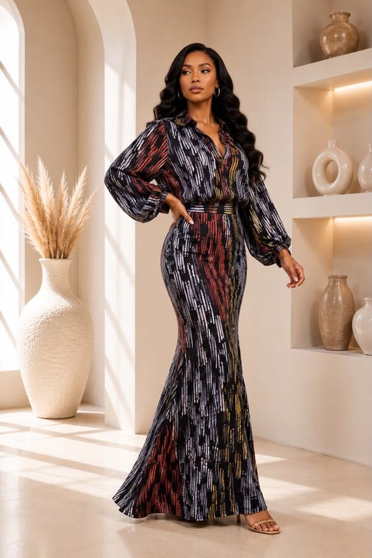 Banke Adire 2-Piece skirt set